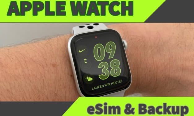 Apple Watch eSim auf neue Watch  übertragen