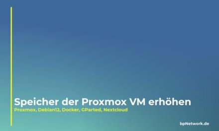 Fest­plat­ten-Par­ti­ti­on bei einer Pro­xm­ox <span class="caps">VM</span> ver­grö­ßern – für Anfänger